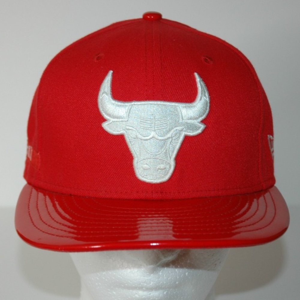 New Era 9fifty Chicago Bulls vintage snapback red/white